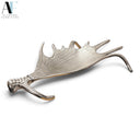 ALUMINUM ANTLER BOWL