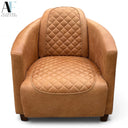 LEATHER CHAIRS (PAIR)