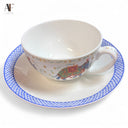 TEA CUP AND SAUCER