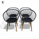 CB2 DINING CHAIRS (SET OF 4)