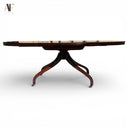 DUNCAN  PHYFE  DINING TABLE W/ 6 CHAIRS