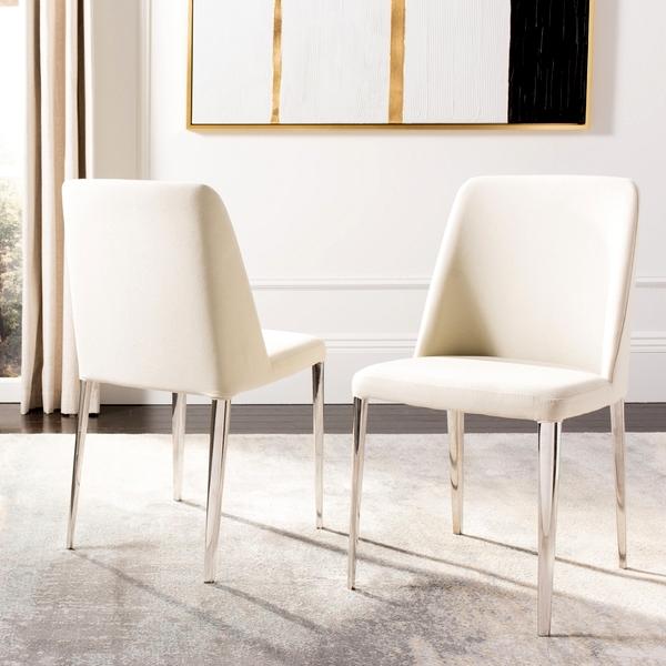 Pair of Baltic Chrome Dining Chairs