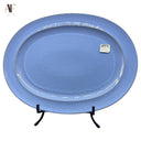 BLUE BLISS SERVING PLATE