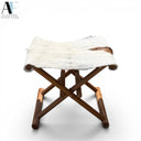 COWHIDE STOOL