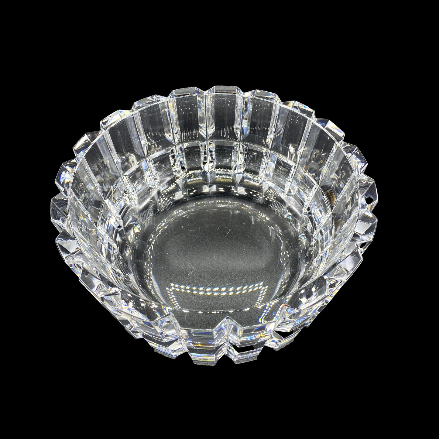 Orrefors Thick Crystal Bowl