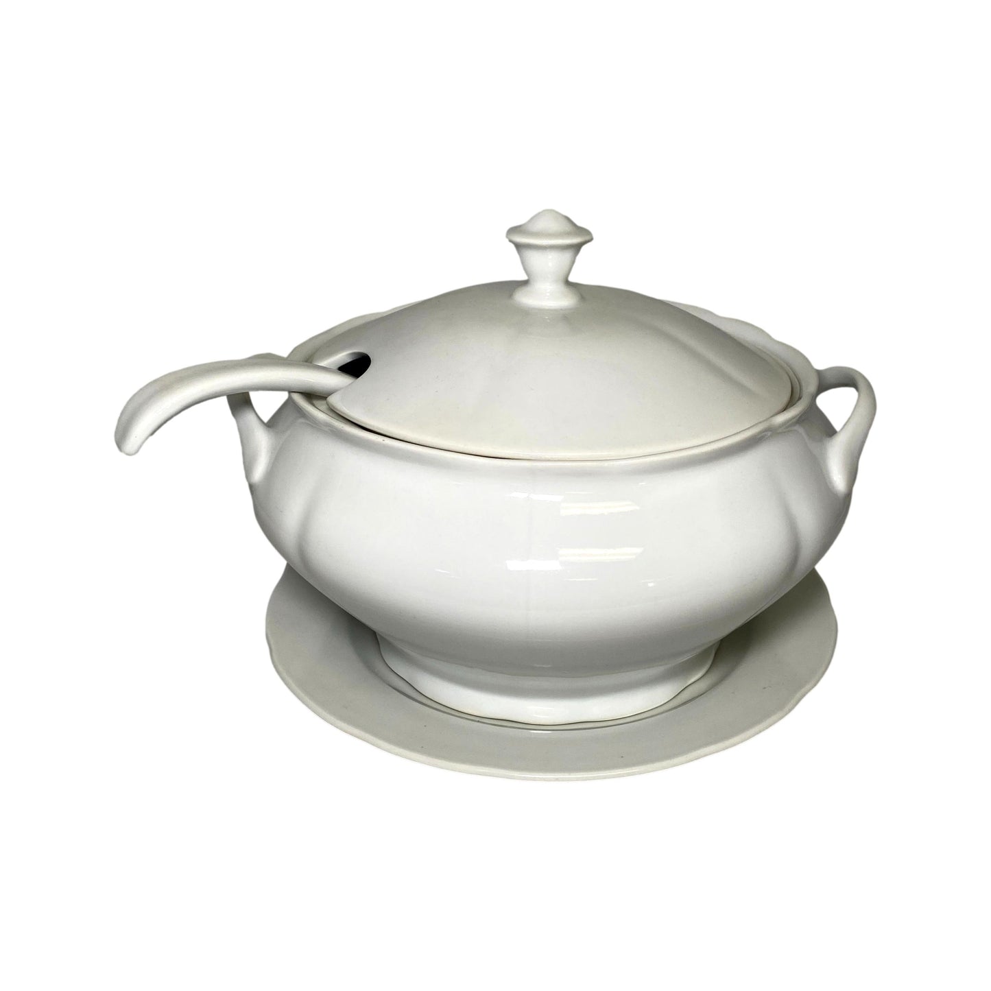 White Porcelain Soup Tureen