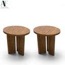 COFFEE TABLE W/2 END TABLES