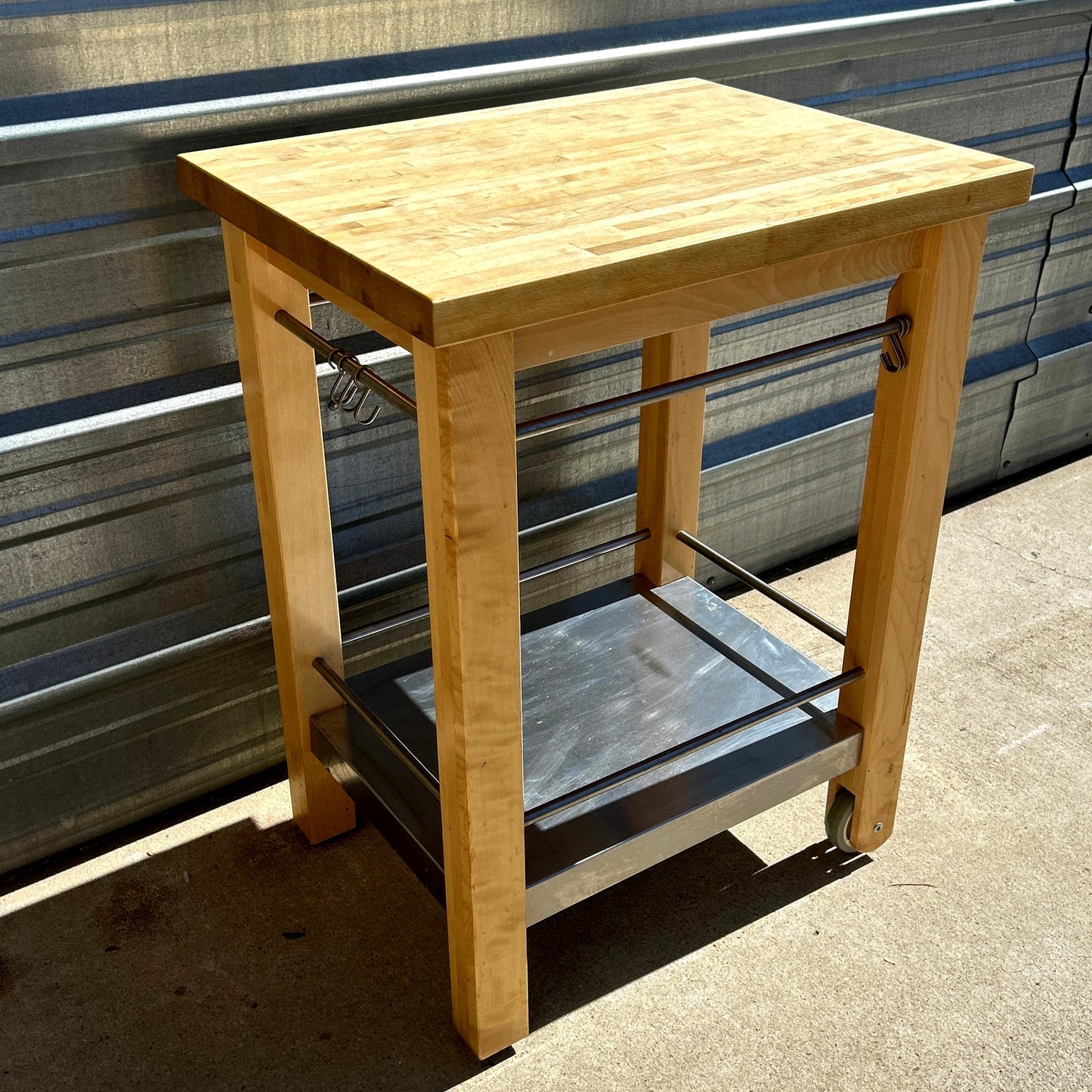 Chopping Block Cart