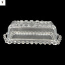 IMPERIAL GLASS CANDLEWICK BUTTER DISH
