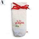 HOLIDAY SPIRITS WINE TOTE