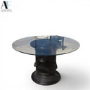 GLASS TOP TABLE