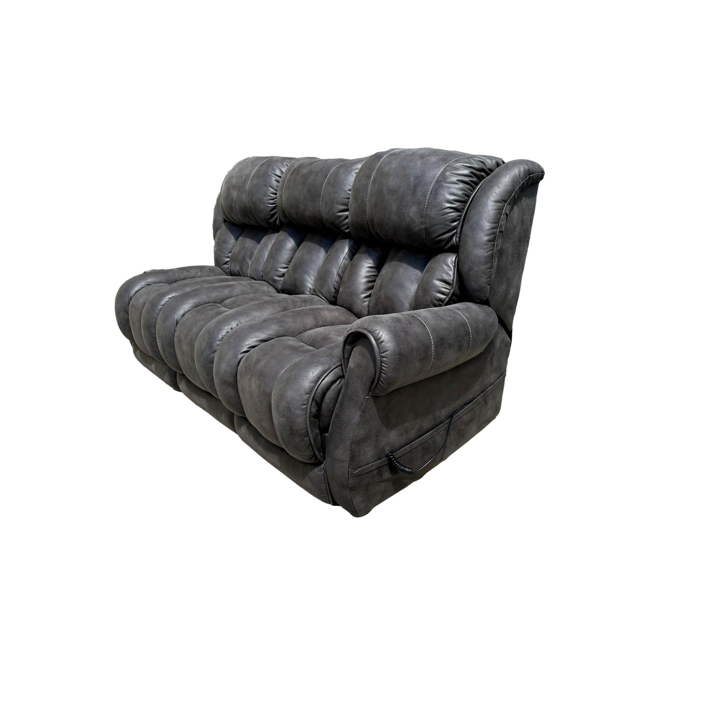 Gray Power Reclining Sofa