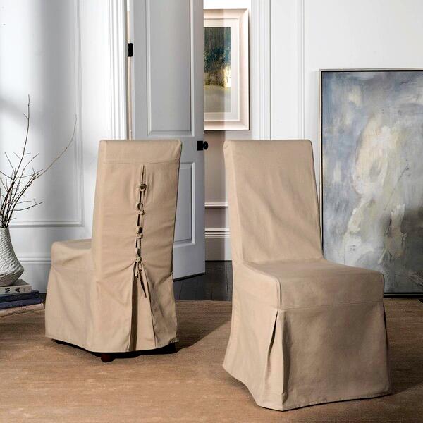 Pair of Adrianna Slipcover Chairs