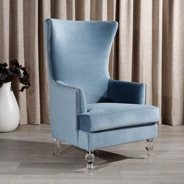 Geode Modern Wingback Chair