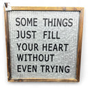 RUFFLE TIN SIGN
