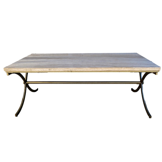 Faux Stone Top Coffee Table