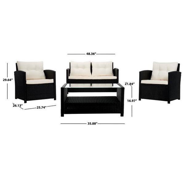 Vellor 4 Piece Living Set