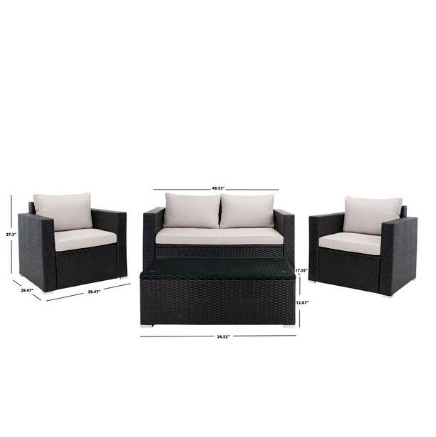 Machie 4 Piece Living Set