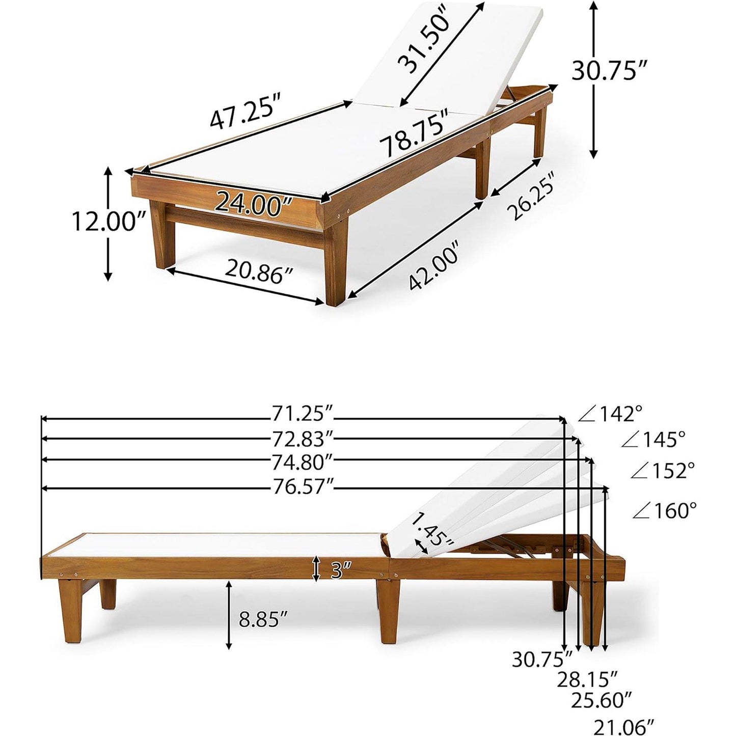 Wood And Mesh Lounge