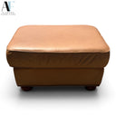 URBAN LEATHER OTTOMAN