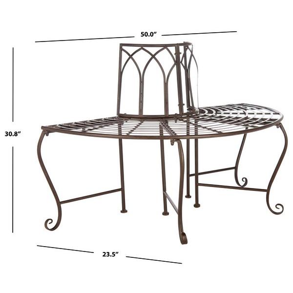 Abia Half Circle Bench