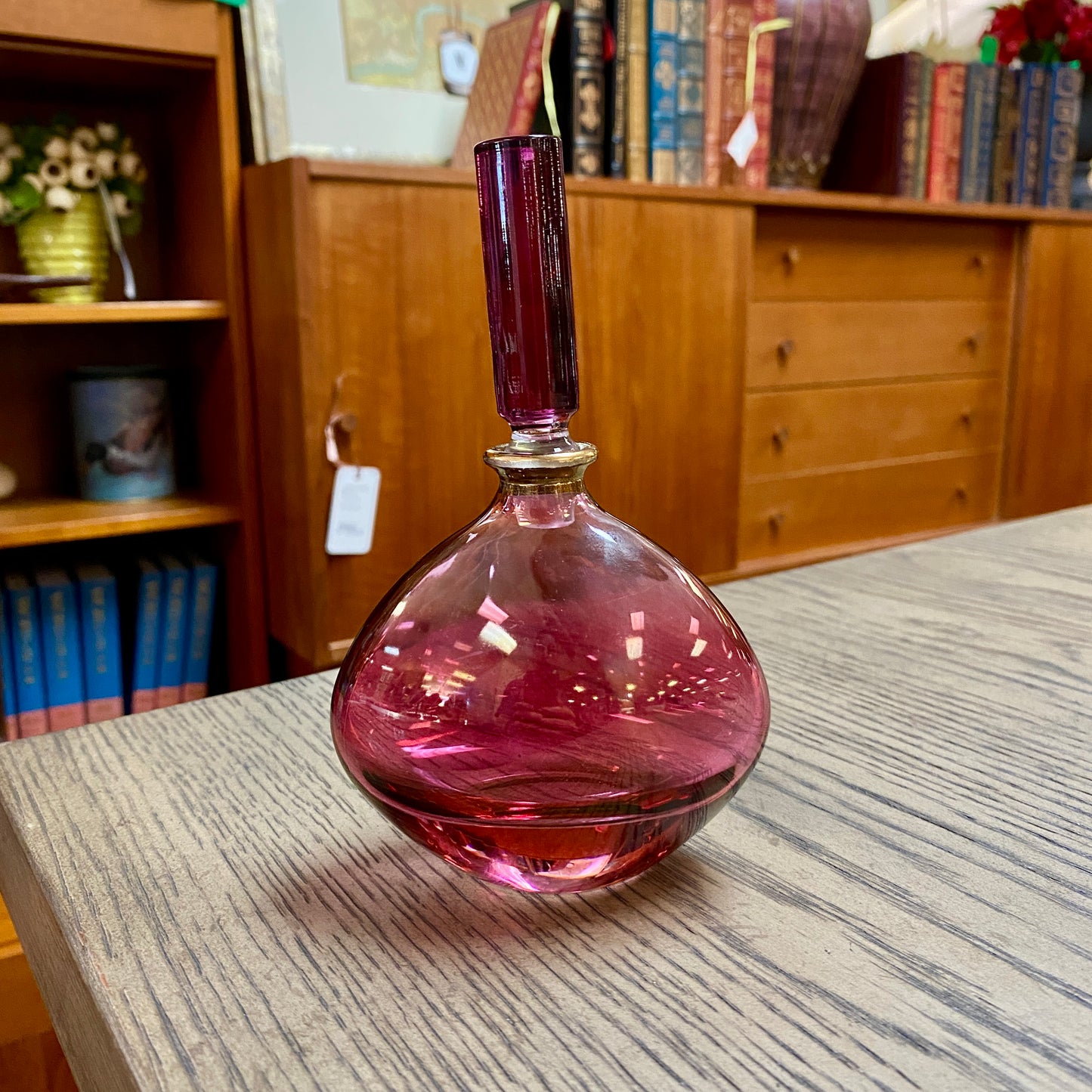 Purple Perfume Bottle