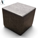 URBAN LEATHER OTTOMAN
