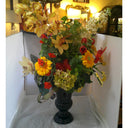 VASE WITH FLORAL ARRANGEMENT
