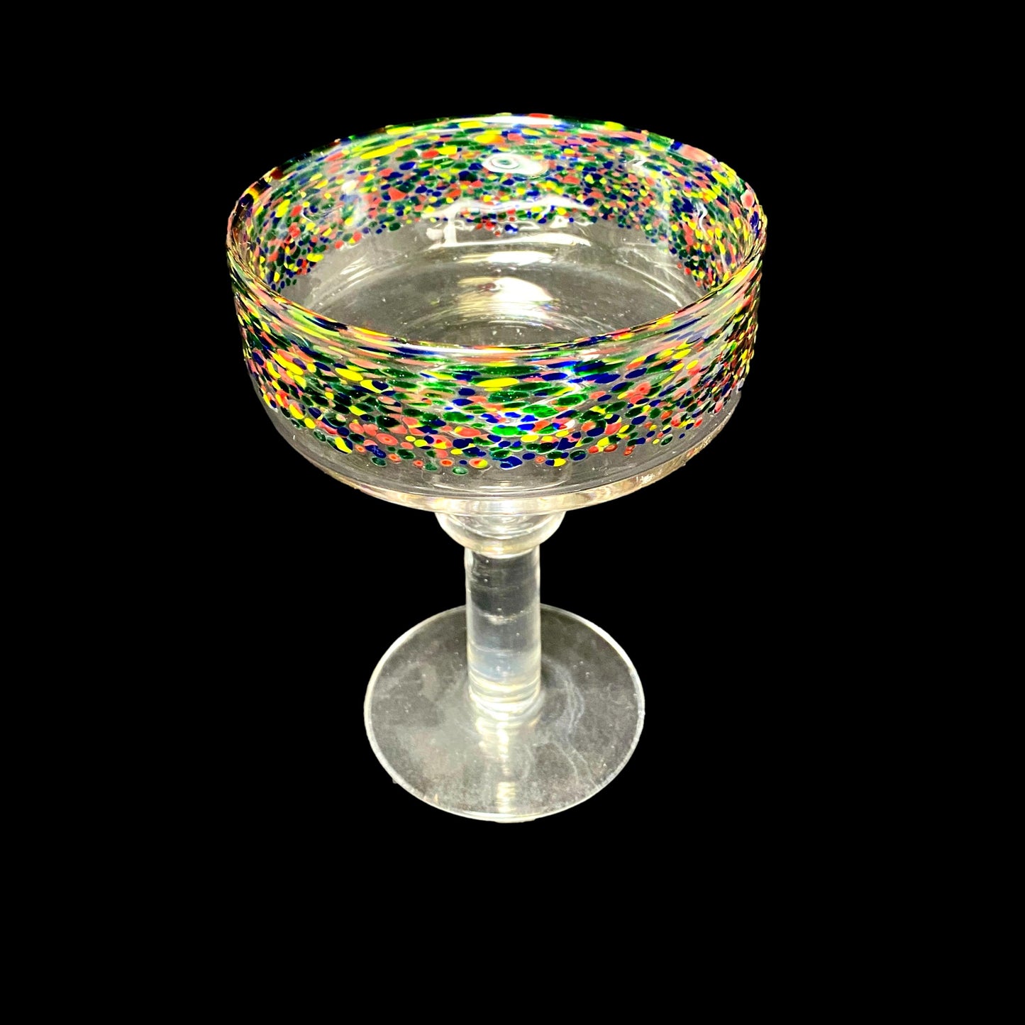 Confetti Margarita Glass