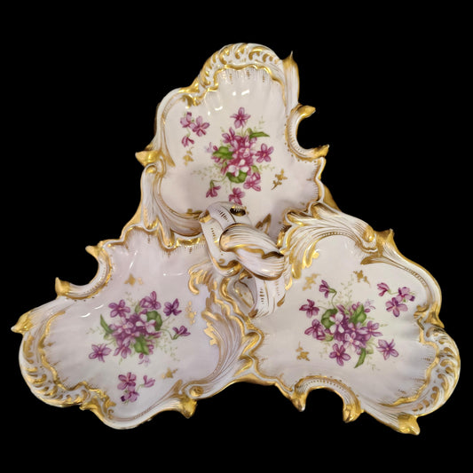 Porcelain Condaments Serving Dish