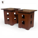 STICKLEY END TABLES (PAIR)