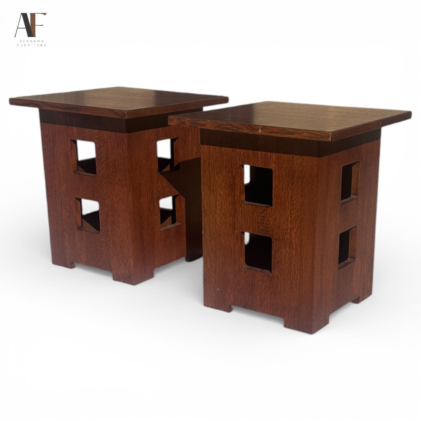 STICKLEY END TABLES (PAIR)