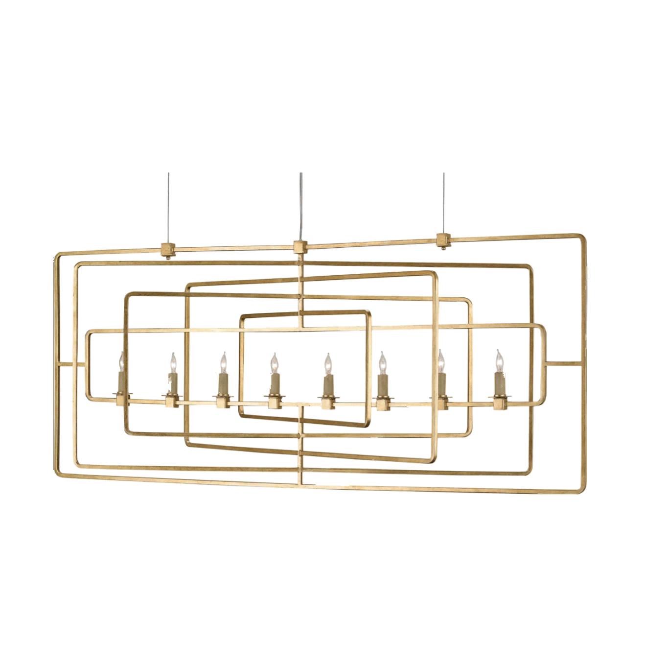 Metro Rectangular Chandelier