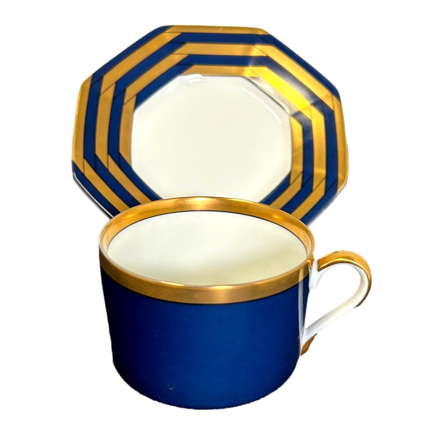 Fitz & Floyd Biarritz Bleu Cup & Saucer