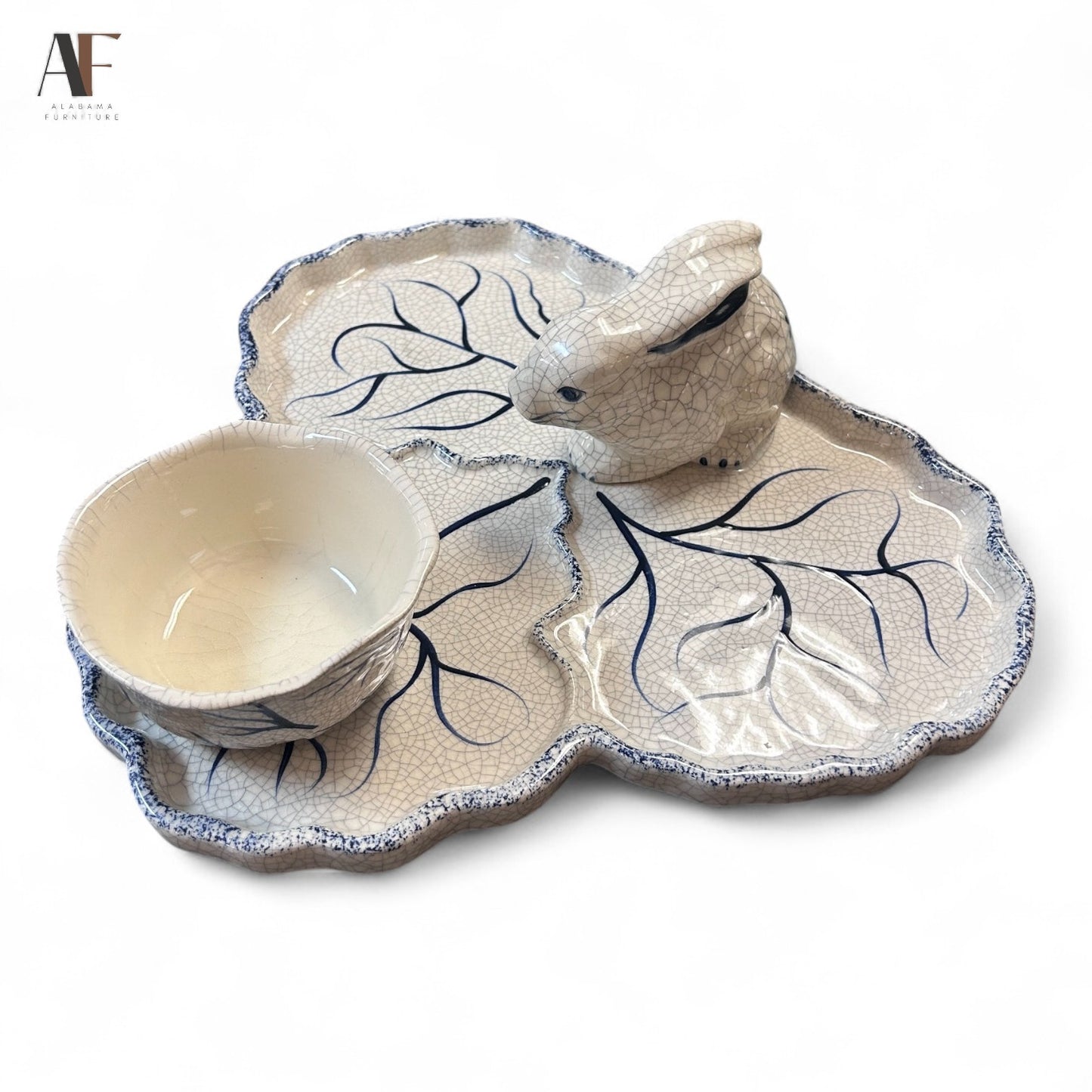 THE POTTING SHED DEDHAM POTTERY SERVING PLATTER