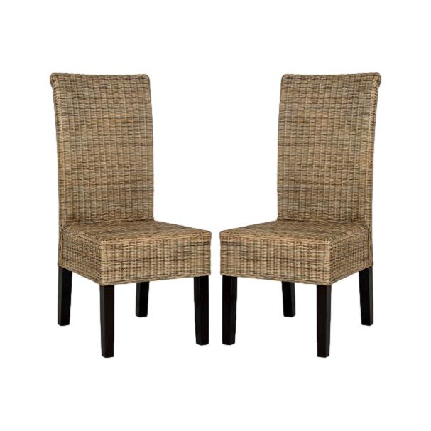 Set of 4 Arjun 18" H Wicker