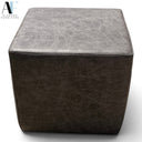URBAN LEATHER OTTOMAN