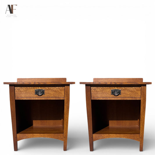 STICKLEY NIGHTSTANDS (PAIR)