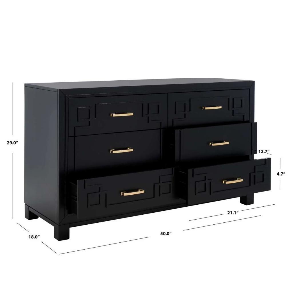 Raina 6 Drawer Dresser