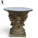 GRANITE TOP END TABLE