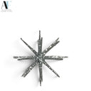 SMALL GLITTER SNOWFLAKE ORNAMENT