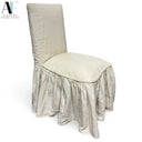 SLIPCOVERED CHAIRS (SET OF 3)