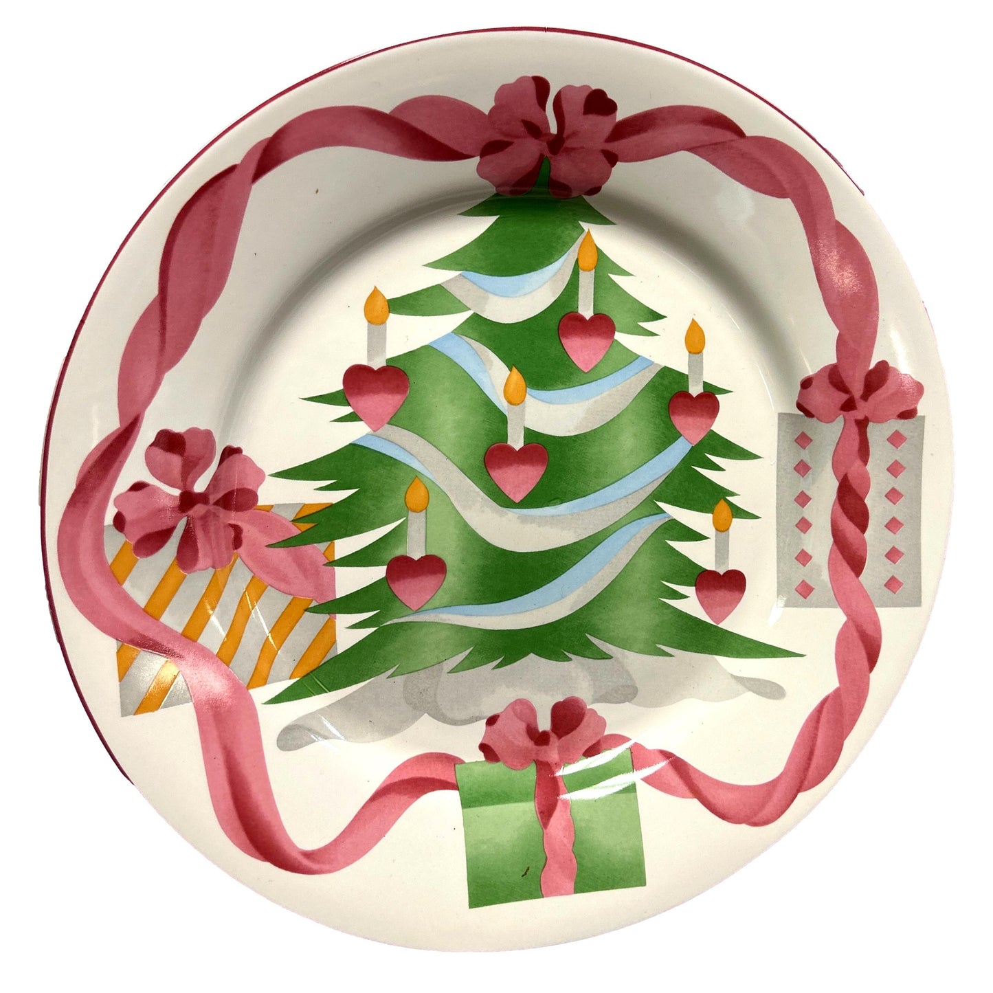 Vintage 'Home For Christmas' Serving Platter