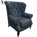 WINGBACK CHAIR AND OTTOMAN
