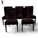 SET OF 6 DINING CHAIRS