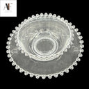 IMPERIAL GLASS CANDLEWICK MAYONNAISE SET