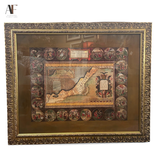 ABRAHAM ORTELIUS MAP