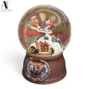SANTA/ TRAIN SNOW GLOBE