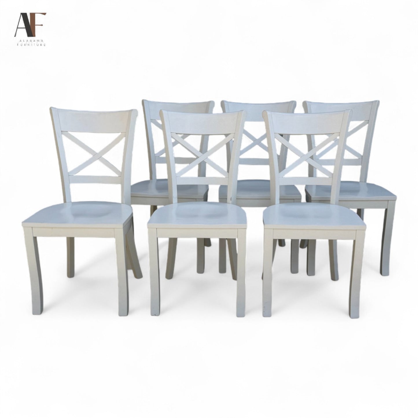 CRATE & BARREL TABLE W/ 6 CHAIRS