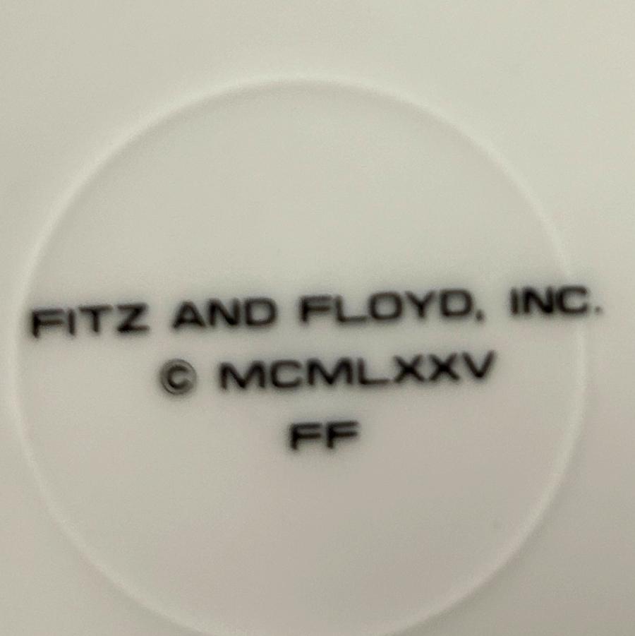 Fitz & Floyd Tattersal Cup & Saucer